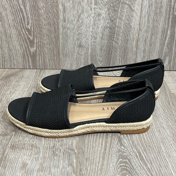 NWOT Esprit Ada Espadrille Flat Sandal Crochet Fabric Upper 7.5M - Picture 3 of 14